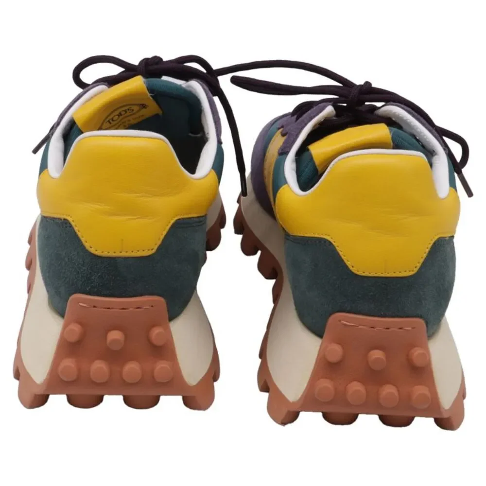 Tod's 1T Low-Top Sneakers in Multicolor Suede
